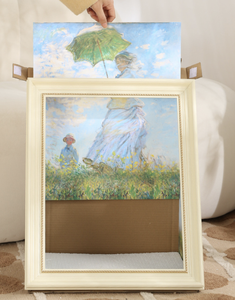 반 고흐에서 영감을 받은 고양이 스크래쳐 매트, 예술적인 벽 장식 (새끼 고양이 스크래칭용) - Product Image 5