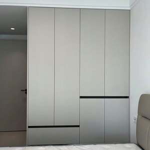 Modern Eco-Friendly <b>Wardrobe</b> Durable Recycled Materials DIY Bedroom Furniture for Home Use - Product Image 1