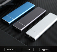 Disco Duro Sólido Portátil USB 3.1 3.0 PSSD de 1 TB, 2 TB, 4 TB, 6 TB, Discos Duros Externos SSD para Computadora Portátil y PC