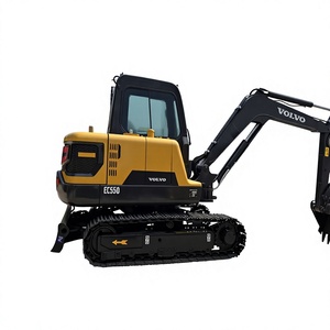 Excavadora Volvo EC55D con Motor Cummins, Peso Operativo de 5 Toneladas, Válvulas Hidráulicas ENERPAC, Equipo de Construcción Usado, Cucharón de Excavación - Product Image 1