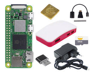 Carte de développement <span class=keywords><strong>Raspberry</strong></span> <span class=keywords><strong>Pi</strong></span> Zero <span class=keywords><strong>2</strong></span> W, carte principale <span class=keywords><strong>Raspberry</strong></span> <span class=keywords><strong>Pi</strong></span> Zero 0/W/2W, kit d'apprentissage <span class=keywords><strong>Python</strong></span> - Product Image 1