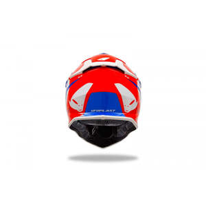 Intrepido casco da Motocross con visiera blu/rossa ABS Shell taglia libera per moto XL nuova condizione - Product Image 6
