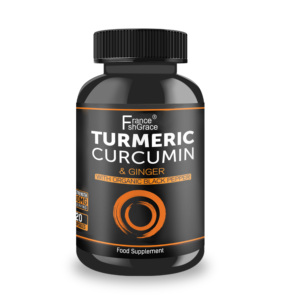 Fabricante de Suplementos Nutracéuticos de Cúrcuma y Curcumina para la Salud de las Articulaciones, Apoyo Inmunológico y Cardíaco, 120 Cápsulas de Cúrcuma y Curcumina - Product Image 2