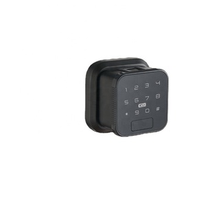 Cerradura <span class=keywords><strong>Interior</strong></span> con teclado de huella dactilar, llave de muesca, para puerta inteligente, Tuya, gran oferta - Product Image 1