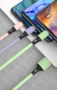 Precio de fábrica de silicona líquida accesorios móviles <span class=keywords><strong>original</strong></span> cables <span class=keywords><strong>usb</strong></span> - Product Image 4