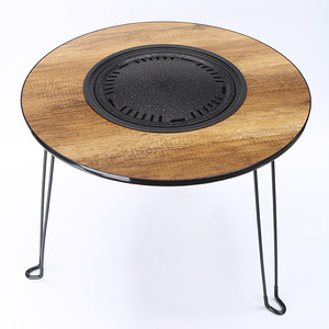 Venta de Fábrica: Parrilla Portátil Plegable de Carbón con Bolsa de Transporte, Mesa de Picnic - Product Image 2