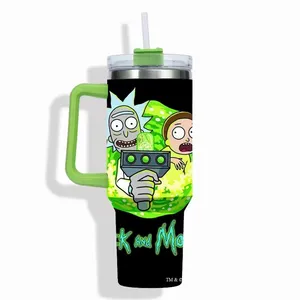 Hot bán 40oz Tumblers thép không gỉ đôi tường nhà máy cổ chân không cách điện Tumblers với xử lý