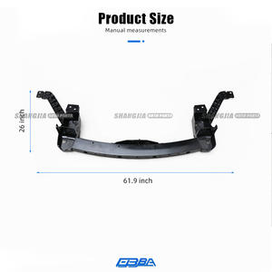 Radiador de travesaño superior delantero para Maserati Quattroporte 2014 soporte de refuerzo de choque de repuesto OEM 673002137 - Product Image 5