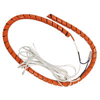 Bande chauffante en silicone flexible et étanche, auto-régulatrice, pour tuyaux et réservoirs, anti-gel, ceinture chauffante en silicone