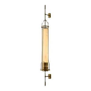 New Chinese Style <b>Wall</b> Lamp Led E27 <b>Switch</b> Control For Hotel Tea Room Villa Long Slim Design Gold Gun Black - Product Image 5
