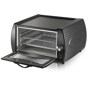 Mini four électrique multifonction 2-en-1 avec chauffage uniforme et friteuse entièrement automatique avec fenêtre en verre visible - Product Image 2