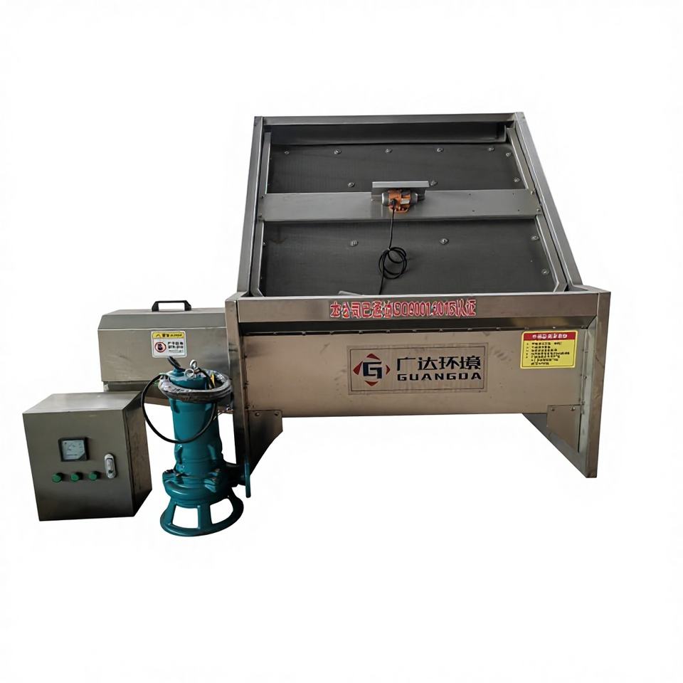 ZKTD Solid-Liquid Separator Stainless Steel Power Inclined Screen ...