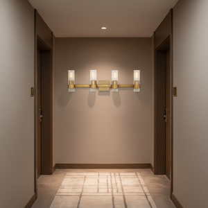 Lámpara de Pared Moderna Nórdica de 4 Cabezas, Aplique de Pared Dorado de Estilo Americano para Dormitorio, Mesita de Noche, Sala de Estar, Pasillo - Product Image 4