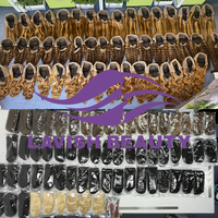 Perruques frontales en cheveux humains vierges Remy bon marché, bouclées Jerry, transparentes pour la dentelle, longues, style brésilien, Lavish Beauty