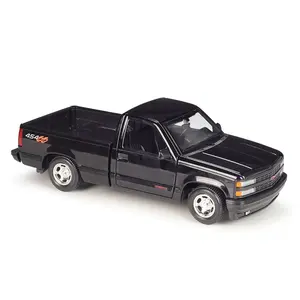 Maito Pickup Truck 454 SS Pick-up1993 Truck 1:24 Simulado Alloy Car Model Collection Display Gift Toy Atacado