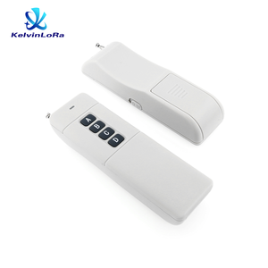 Fábrica al por mayor 434Mhz Código privado 4 canales <span class=keywords><strong>Rf</strong></span> Control remoto 5Km Transmisor Av de largo alcance para riego agrícola - Product Image 1