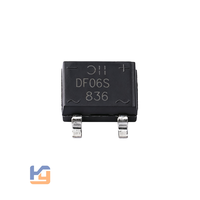 Redresseur à pont onduleur à ondes complètes DF06S-T SOP4 à montage en surface 600V 1A, puce de redressement à diode SMD, original en stock