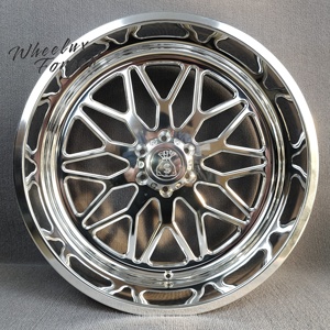 Rines Forjados Personalizados de Perfil Bajo 20x10 22x12 24x14 26x16 28x14, Rines de Aleación Forjados 6x139.7 8x170 para Camionetas - Product Image 3