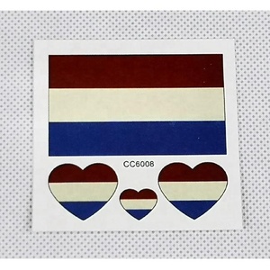 Pegatinas <span class=keywords><strong>de</strong></span> la Bandera Nacional <span class=keywords><strong>de</strong></span> los Países Bajos Personalizadas WK 2026, Impermeables, <span class=keywords><strong>para</strong></span> Cara y Cuerpo, <span class=keywords><strong>Tatuajes</strong></span> Temporales <span class=keywords><strong>para</strong></span> Partidos <span class=keywords><strong>de</strong></span> <span class=keywords><strong>Fútbol</strong></span> - Product Image 2