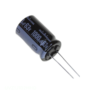 Condensateur traversant CAP ALUM 1000UF 20% 63V RADIAL UVZ1J102MHD 1000 uF - Product Image 1