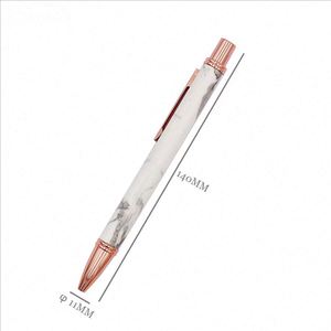 Cute Custom Metal Ballpoint <b>Pen</b> with Marble Texture Customizable Logo/Color Black/<b>Multi</b>-<b>Colored</b> Ink Wedding Signature Gift - Product Image 2