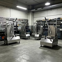 Goede kwaliteit kokosnootverwerkingsapparatuur, groene kokosnootschilmachine, semi-automatische kokosnootschiller