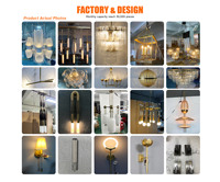 XZ American Copper Living Room Handing Lamp Retro Luxury Dormitorio Nordic Modern Brass Led Pendant Chandelier Luz de techo