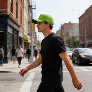 Gorra de béisbol deportiva impermeable para exteriores con logo personalizado, gorra trucker de 5 paneles lisa para golf, gorras para adultos, gorros para la cabeza, bajo MOQ, Vietnam - Product Image 6