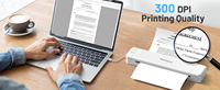 Phomemo P831 A4 A5 B5 Lettre Portable Imprimante à Transfert Thermique Sans Fil Blue tooth Inkness 300DPI Imprimante
