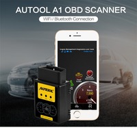 Escáner OBD2 AUTOOL A1 V1.5 Bluetooth Inalámbrico para Diagnóstico Automotriz, Funciona en Android, Mejor que ELM327S Universal