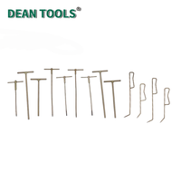 Kit d'outils d'extraction de garnitures non-étincelantes avec boîte à outils