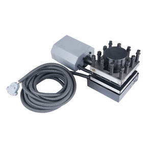 Tourneuse CNC HAK21250 à 4 positions avec moteur électrique de 250 W pour outil de tournage à vitesse variable, machine de fraisage - Product Image 2