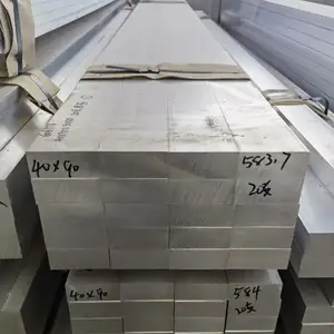 Barra plana de aluminio de longitud personalizada 2024 7075 5083 60616082 T65 T651