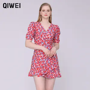 Hot Style Women's Sexy Summer Midi Dress Women Floral date Dress party club wear