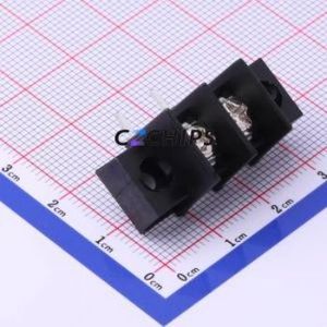 KF25RM-7.62-2P Barrier Terminal Block Bent Lead Through Hole,P=7.62mm Connector Two Sides 7.62mm 1x2P Right Angle Pin - Product Image 1