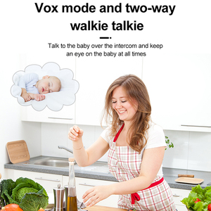 Monitor Intelligente per Bambini da 2,8 Pollici con Videosorveglianza, Rilevamento del Pianto, Allarme per l'Alimentazione, App Tuya, Visione Notturna e Comunicazione Bidirezionale - Product Image 4