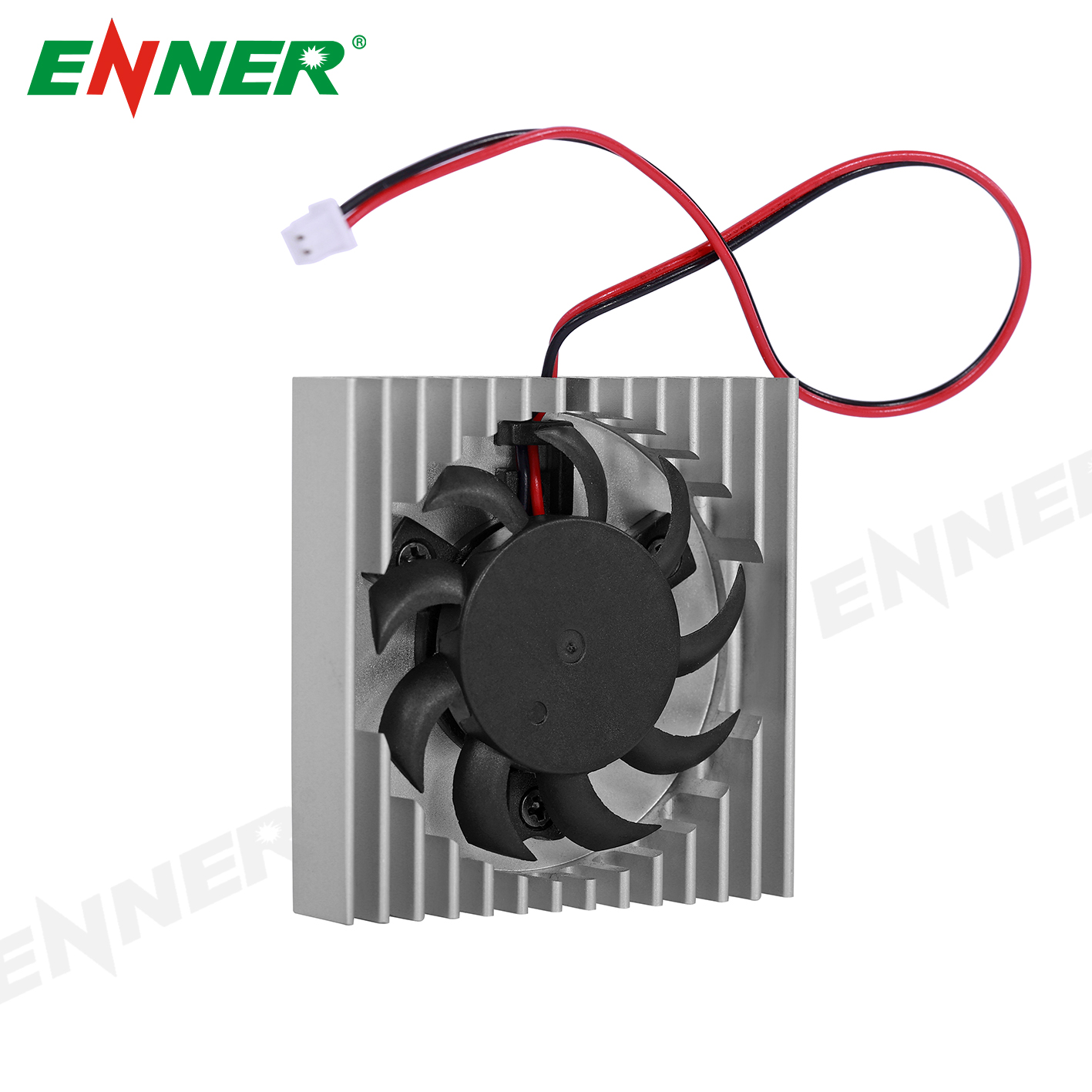 Алюминиевый экструзионный радиатор квадратной формы анодированный с вентиляционным радиатором