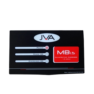 Tùy chỉnh vật nuôi không thấm nước Vật liệu Lớp phủ đồ họa Bảng điều khiển nhãn - Product Image 1