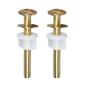 Vis de fixation pour siège de toilette Aojiele avec joints en caoutchouc, 2 pièces, pour fixation du réservoir de toilette - Product Image 2