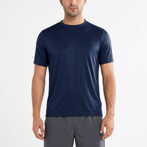Camiseta Deportiva Personalizada para Hombre, de Secado Rápido, para Gimnasio, Entrenamiento, Fitness, Venta al Por Mayor de Fábrica - Product Image 1