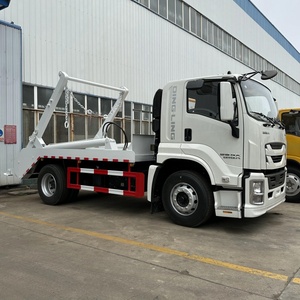 Camion à ordures ISUZU GIGA 12CBM avec bras oscillant 4x2, benne à ordures, conteneur à ordures, camion benne à ordures - Product Image 3