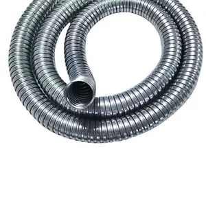Precio DE FÁBRICA DE China Cable Conducto corrugado Tubo de manguera de acero galvanizado Tubo metálico eléctrico flexible