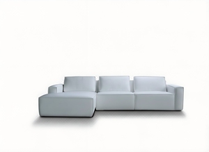 Sofá en Forma de L de Alta Calidad con Costuras Dobles, Sofá Suave y Cómodo para Sala de Estar, Diseño Moderno - Product Image 5