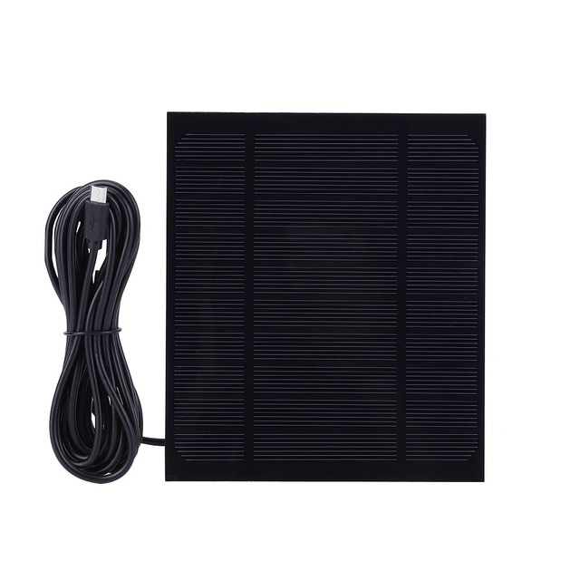 High Quality 150*130MM 3.5W 5V PERC Solar Panels for Mobile Phones Type with Micro-USB Output
