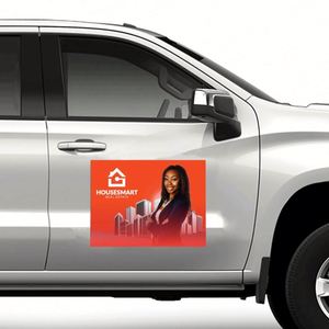Letreros Magnéticos a Todo Color para Autos, Imán para Puerta para Publicidad Comercial y Promoción de Vehículos, Logotipo para su Auto, Camioneta o Camión - Product Image 1