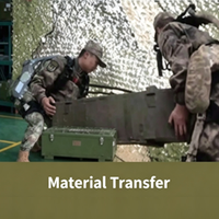 BES-ARMY-TC Équipement d'assistance électrique intelligent pour le service, en alliage d'aluminium aérospatial ultra-léger, usage commercial