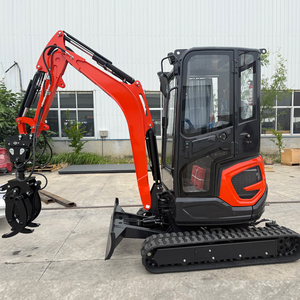 Excavadora Hidráulica Compacta de Alta Calidad de 2.5 Toneladas, Mini Excavadora con Cabina Cerrada, Certificación CE, Bomba y Caja de Cambios de 1 y 2 Toneladas - Product Image 4