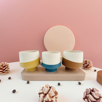 Moule à pot de bonsaï rond en céramique chromé bicolore de style européen en forme de grenouille, classique, vente en gros, décoration maison et jardin