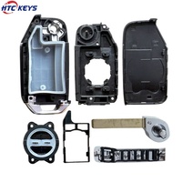 Coque de clé de voiture à 3 boutons de bonne qualité pour clés de véhicules K-ia