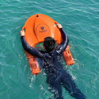 Robot de Rescate Acuático con Propulsión a Chorro de Doble Bomba, Autocorrección de Rumbo, Retorno GPS y Equipo de Emergencia Marina